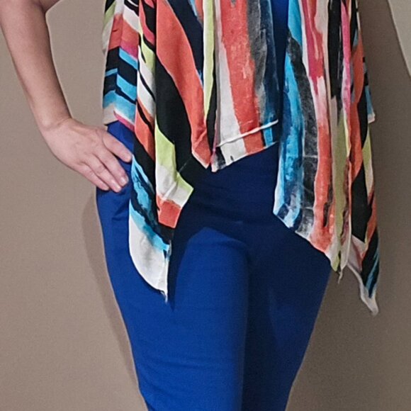 Colorful Cover Up / Shawl - Picture 3 of 3